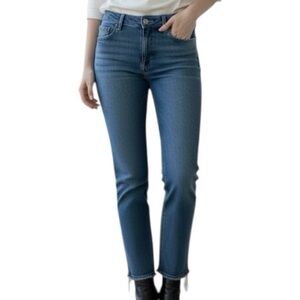 Hudson Beth Baby Bootcut Jeans Women's 27 High Rise Flap Pockets